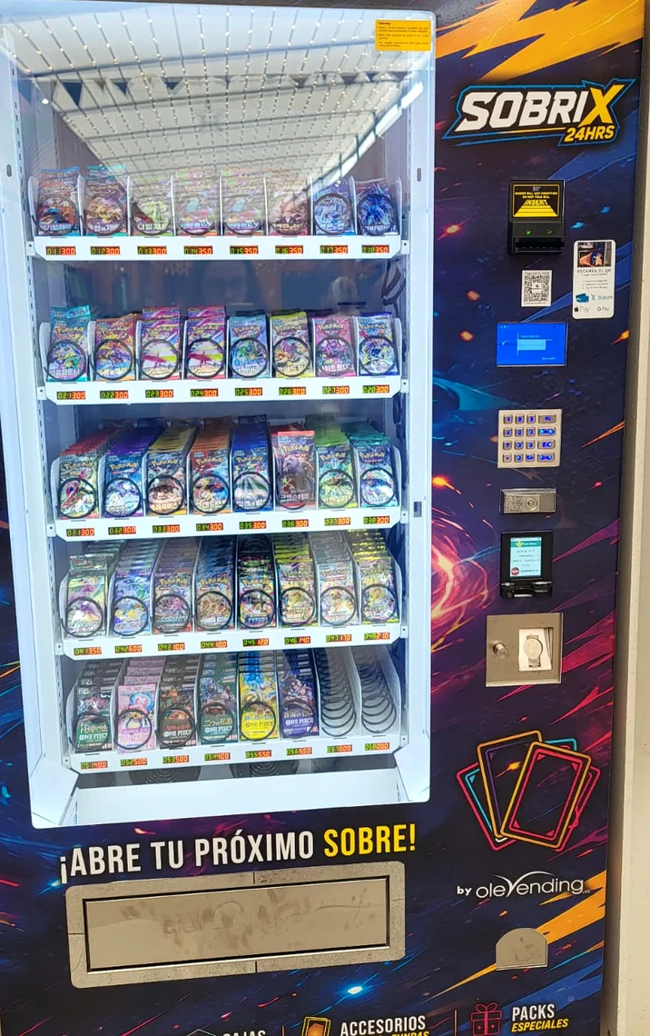 Ubicación SobriX24hrs con sobres TCG